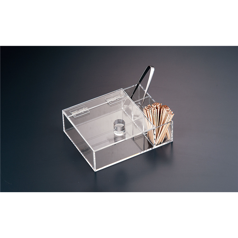 アクリル　試食ボックス　小  1個（ご注文単位1個）【直送品】
