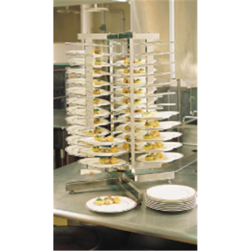 SA18-8回転式ディッシュ・スタック 48 1箱（ご注文単位1箱）【直送品】