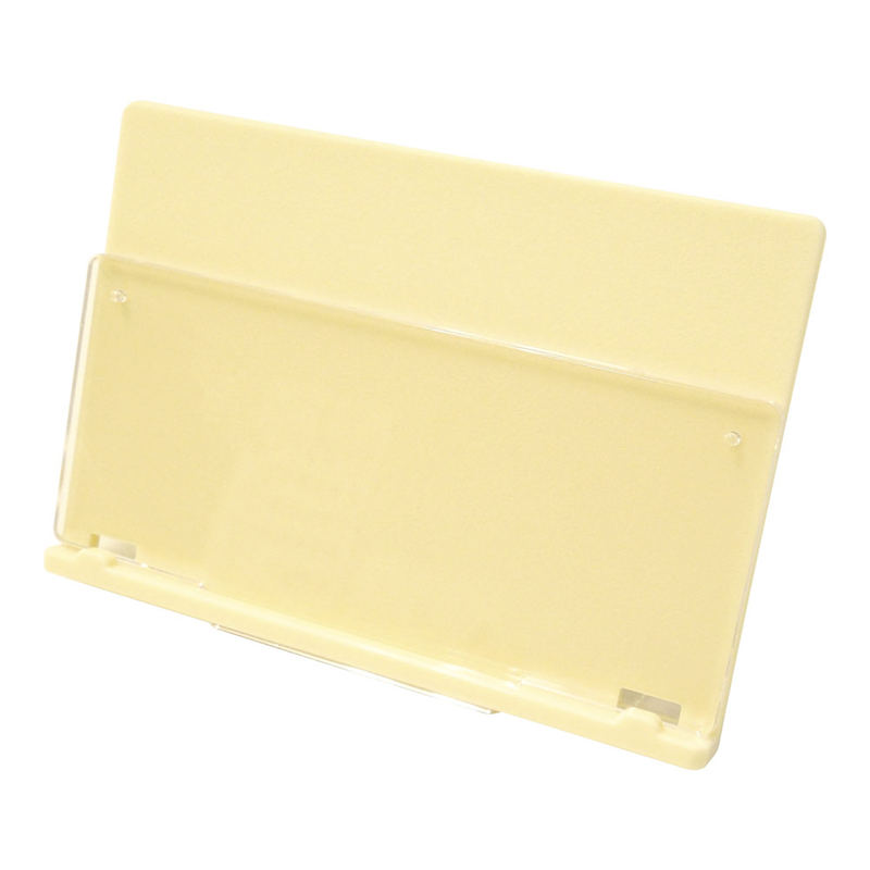 食札ケース フリー 大 アイボリー 1個(ご注文単位1個)【直送品】