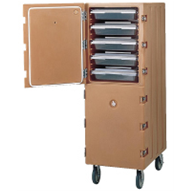 カムカート2ドアタイプフードボックス用 1826DBCコーヒーベージュ 1箱（ご注文単位1箱）【直送品】