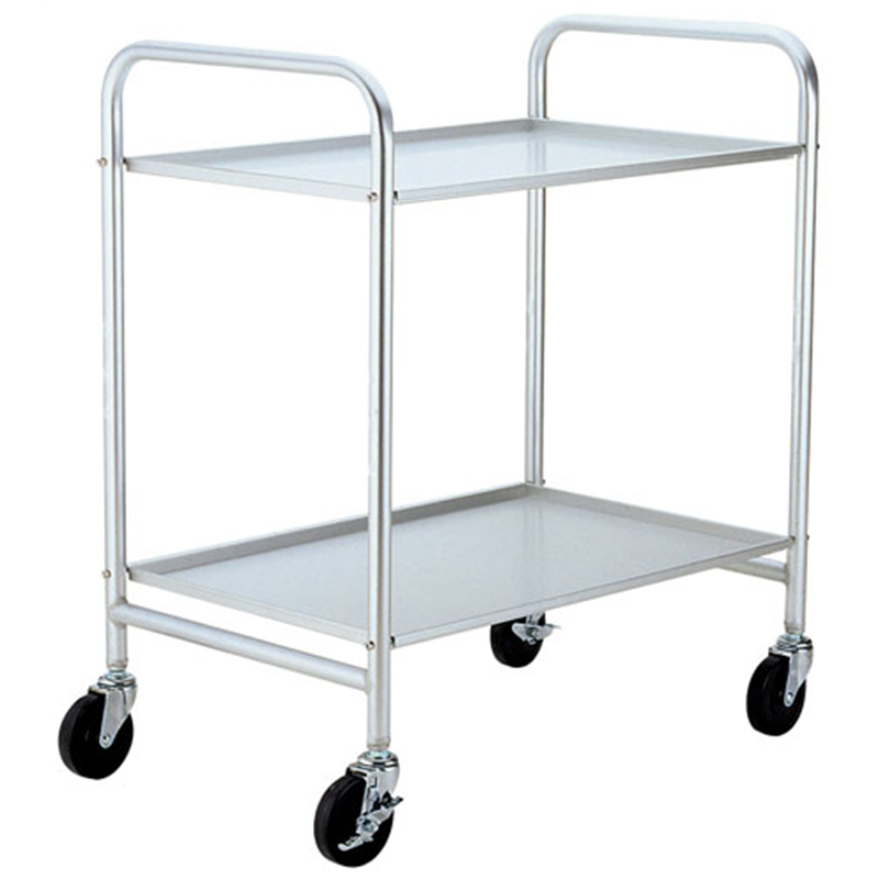 SAアルミ製キッチンワゴン　2段  1箱（ご注文単位1箱）【直送品】