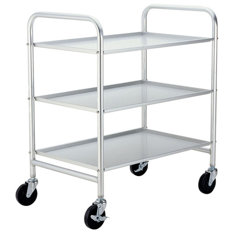 SAアルミ製キッチンワゴン　3段  1箱（ご注文単位1箱）【直送品】