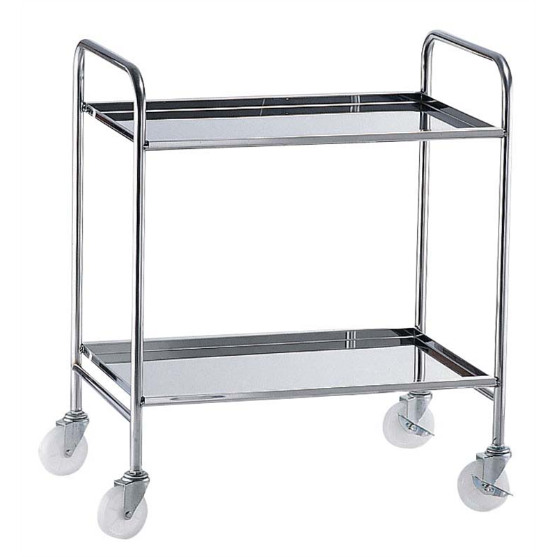 TKG18-8衛生サイドアップワゴン2段 ナイロン車 1箱（ご注文単位1箱）【直送品】