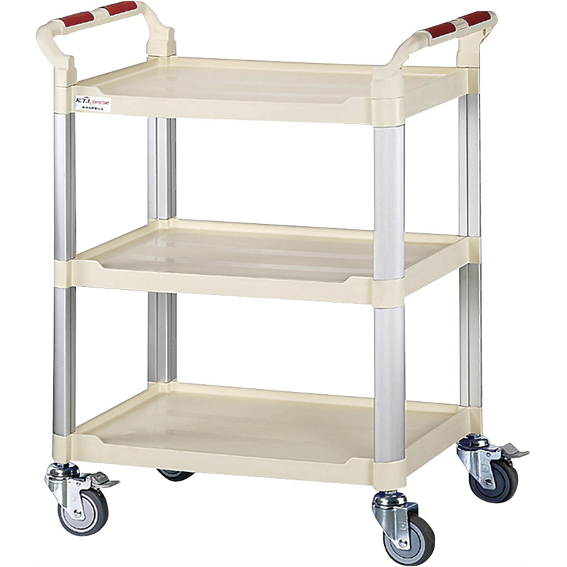 アイガーワゴン 3段　707F1《ホワイト》 1箱（ご注文単位1箱）【直送品】