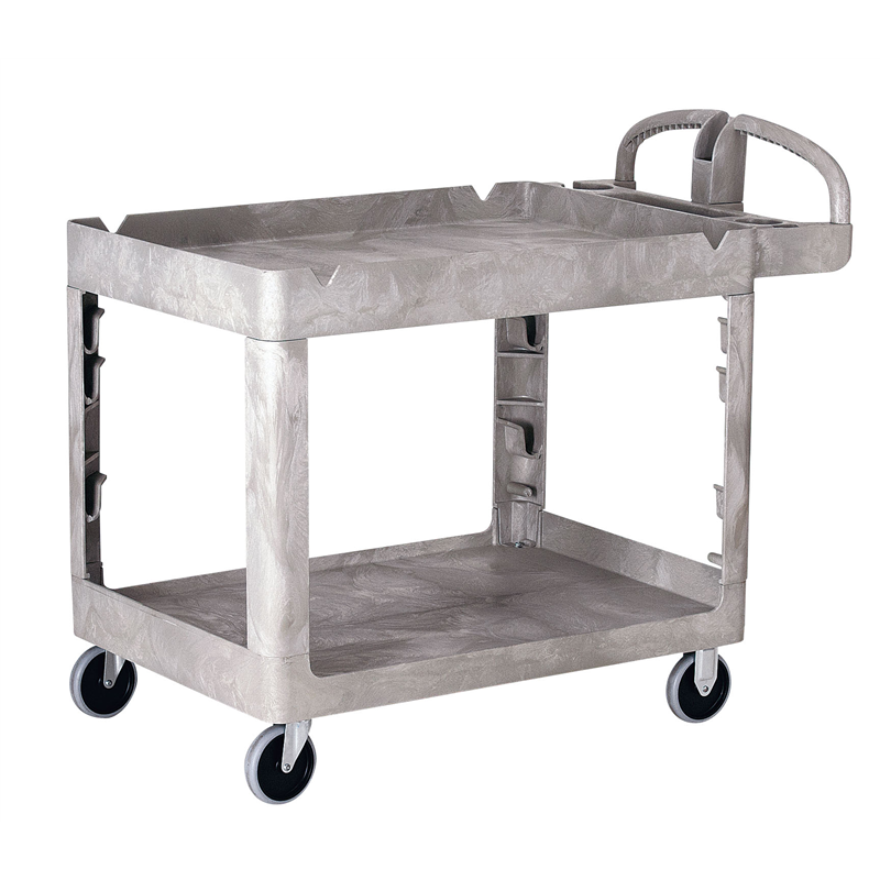 トラスト シェルフユーティリティーカート 2段 4044 ベージュ 1箱(ご注文単位1箱)【直送品】