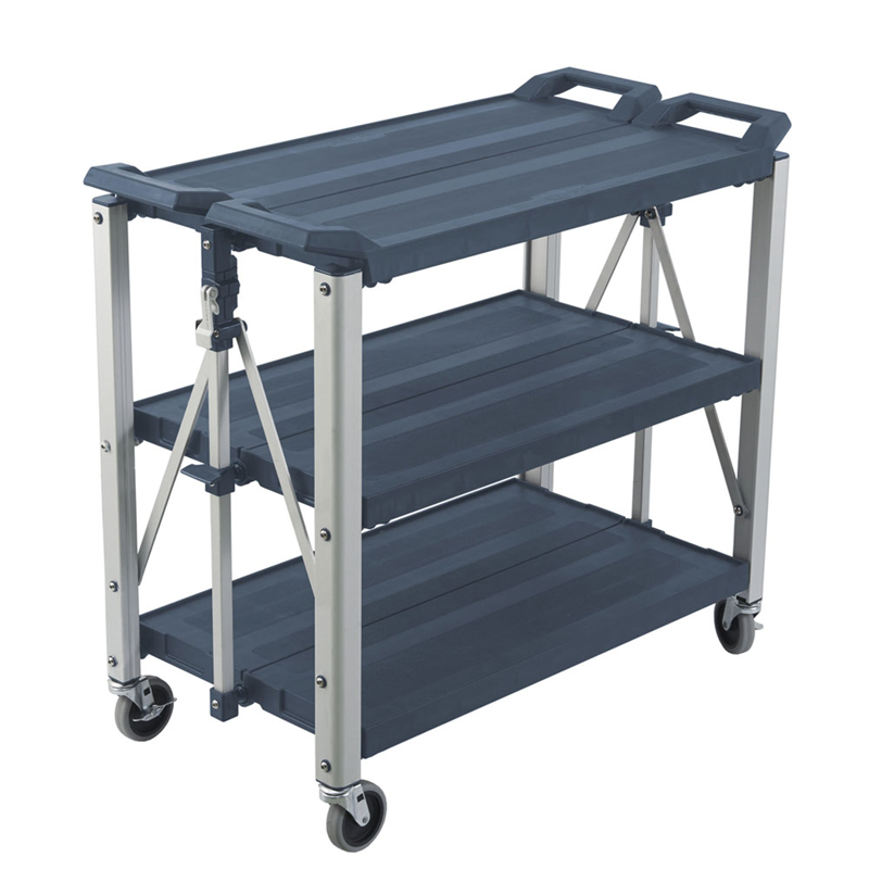 トラスト フォールディングサービスカート (S)4071GRグレー 1個(ご注文単位1個)【直送品】