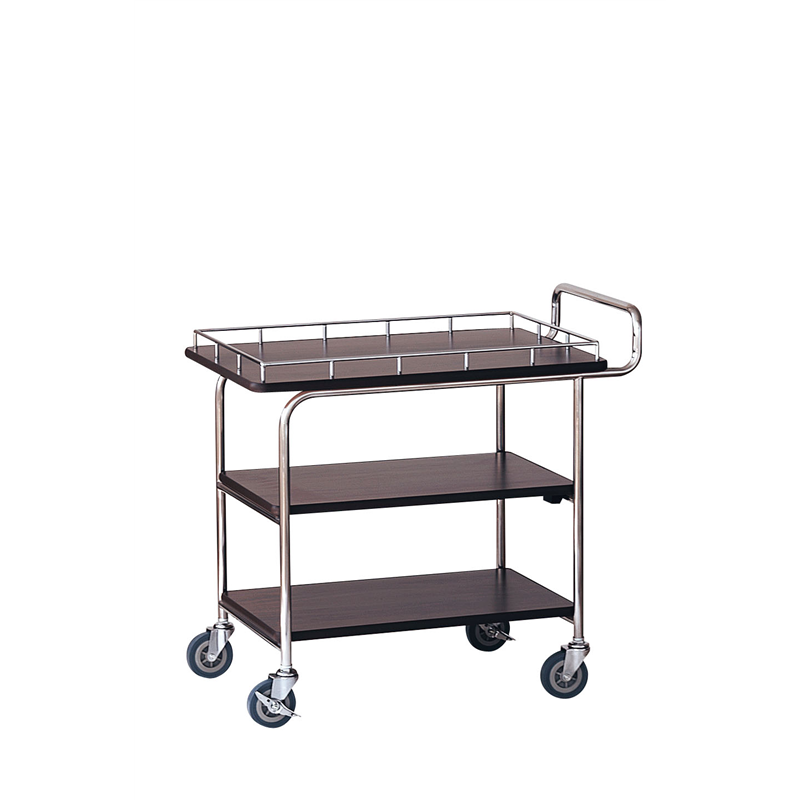 木目調 サービスワゴン SS-DW 1箱(ご注文単位1箱)【直送品】