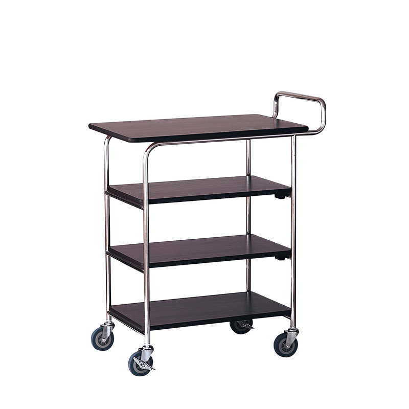 木目調 サービスワゴン SS-EW 1箱(ご注文単位1箱)【直送品】