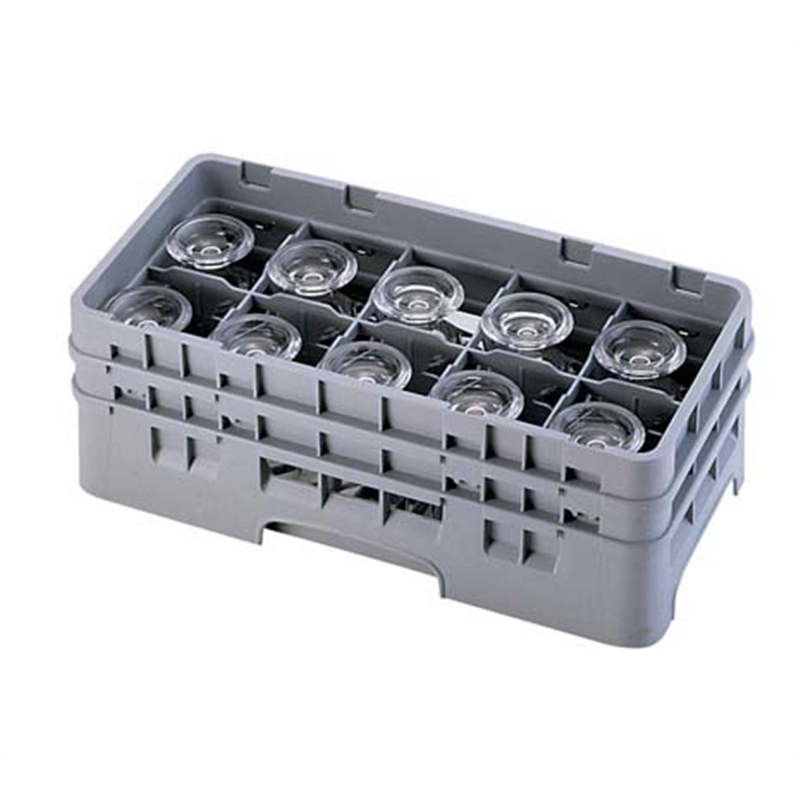 キャンブロ　10仕切　ステムウェアラック ハーフ　10HS318 1個（ご注文単位1個）【直送品】