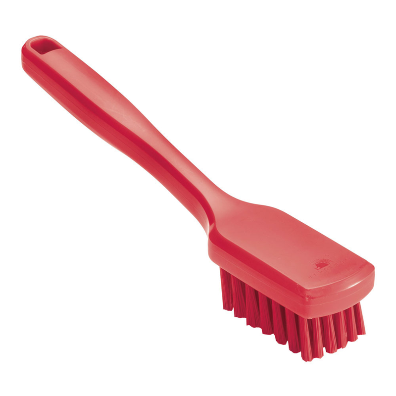 脱毛防止 ユーティリティーブラシ 1271303 レッド 1袋(ご注文単位1袋)【直送品】