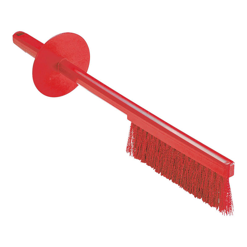 脱毛防止 セーフティーブラシ 1282303 レッド 1個(ご注文単位1個)【直送品】