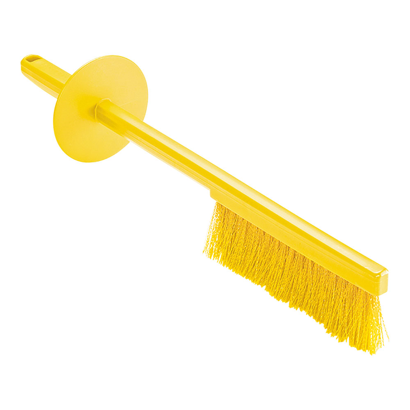 脱毛防止 セーフティーブラシ 1282305 イエロー 1個(ご注文単位1個)【直送品】