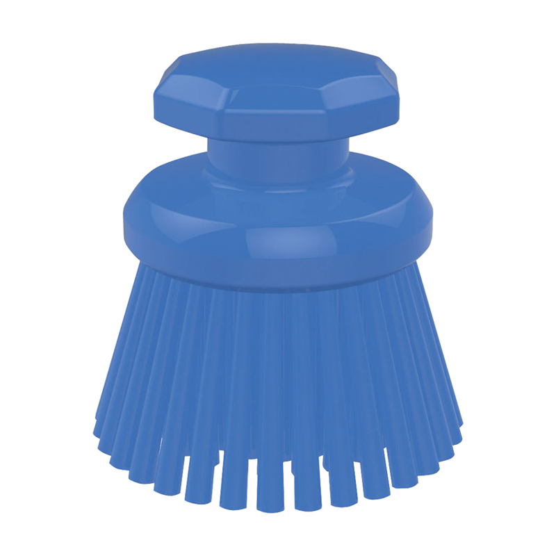 脱毛防止　丸型ハンドブラシ　ハード 122331　ブルー 1箱（ご注文単位1箱）【直送品】