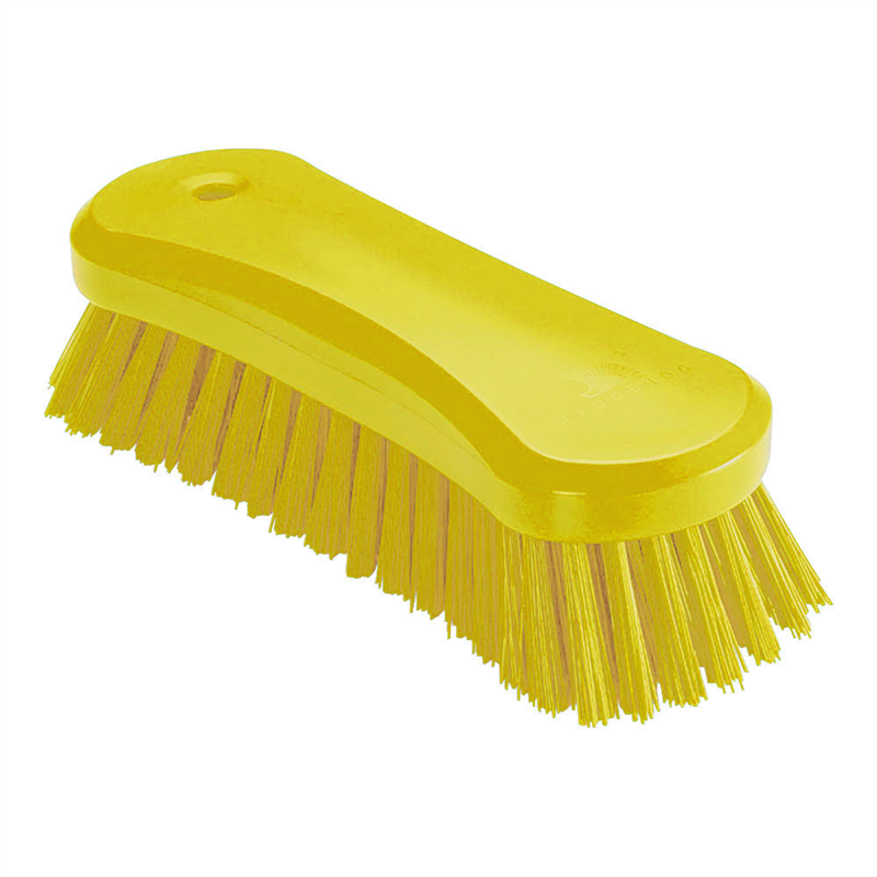 TRオールカラー スクラブブラシ ラージ 1294605 イエロー 1箱(ご注文単位1箱)【直送品】