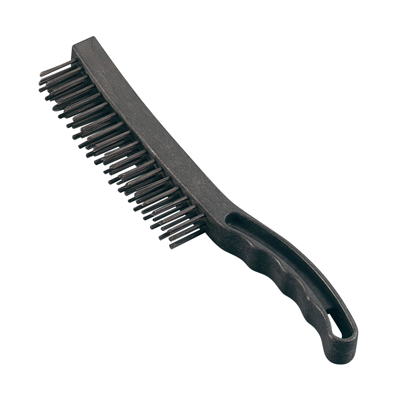 トラスト　スチールワイヤーブラシ　30cm 6764　ブラック 1個（ご注文単位1個）【直送品】