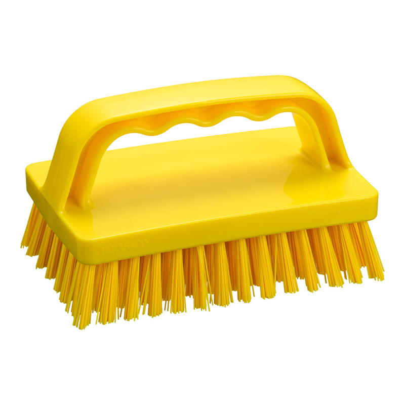 HP　ハンドブラシ　角型 黄　54318 1袋（ご注文単位1袋）【直送品】