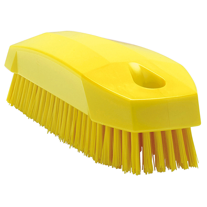 ヴァイカン ネイルブラシ 6440 ハードタイプ イエロー 1袋(ご注文単位1袋)【直送品】