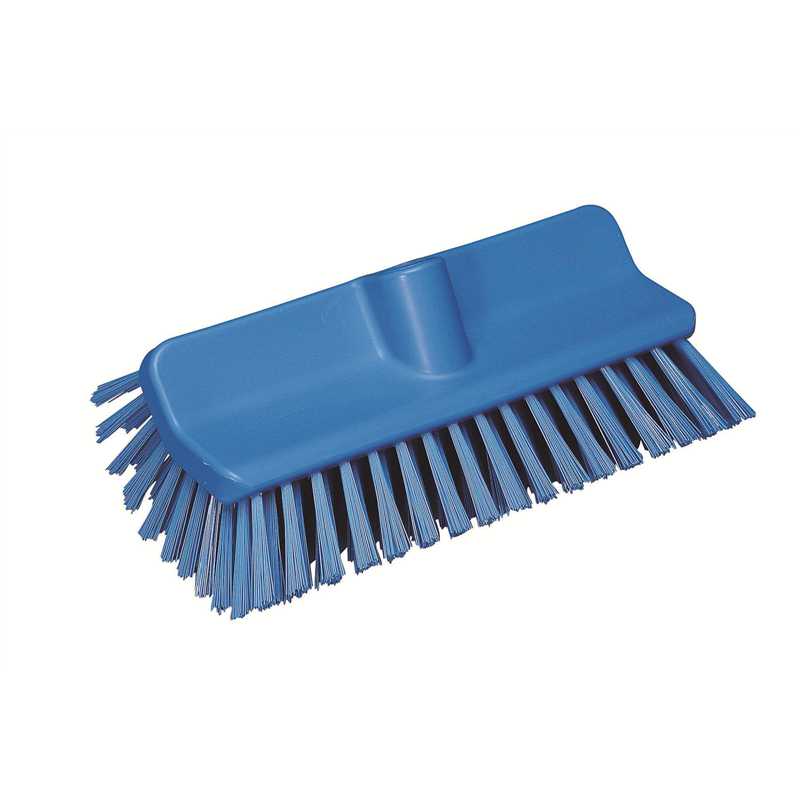 ヴァイカン アングルデッキブラシ 7047 ブルー 1袋(ご注文単位1袋)【直送品】