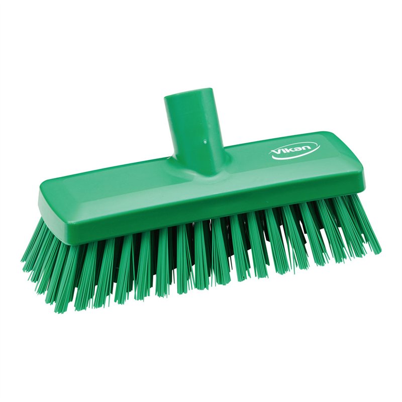 ヴァイカン コンパクトデッキブラシ 7042 グリーン 1袋(ご注文単位1袋)【直送品】