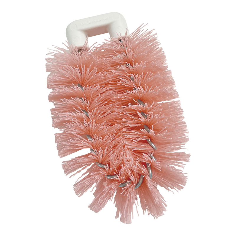 PP　タワシ　小（1ヶ単位） ピンク 1袋（ご注文単位1袋）【直送品】