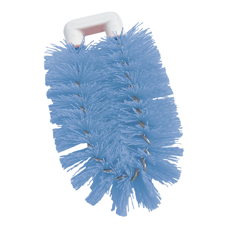 PP　タワシ　小（1ヶ単位） ブルー 1袋（ご注文単位1袋）【直送品】