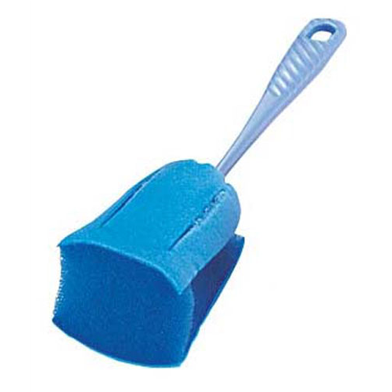 べっぴんさん　コップ用柄つきスポンジ ブルー 1袋（ご注文単位1袋）【直送品】