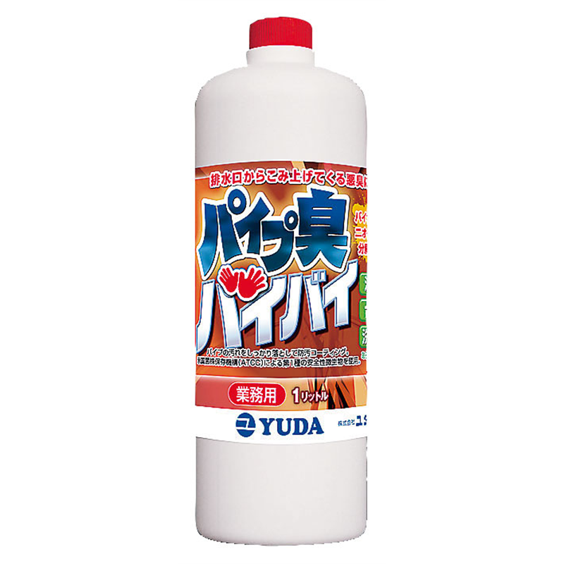 消臭用バイオ製剤 パイプ臭バイバイ 1L 1個(ご注文単位1個)【直送品】