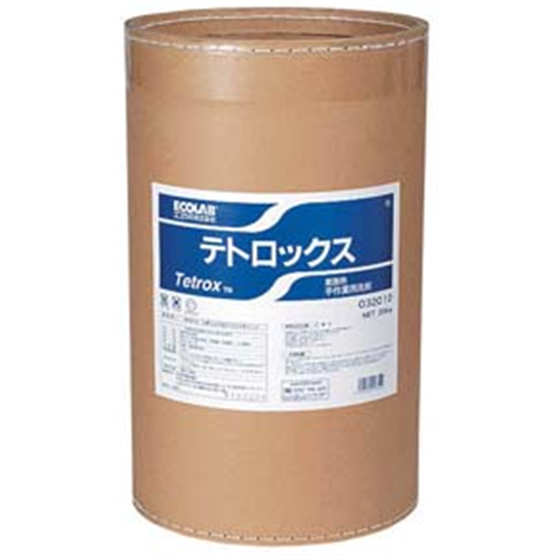 ビアグラス・ジョッキ用洗浄剤テトロックス 20kg 1個(ご注文単位1個)【直送品】