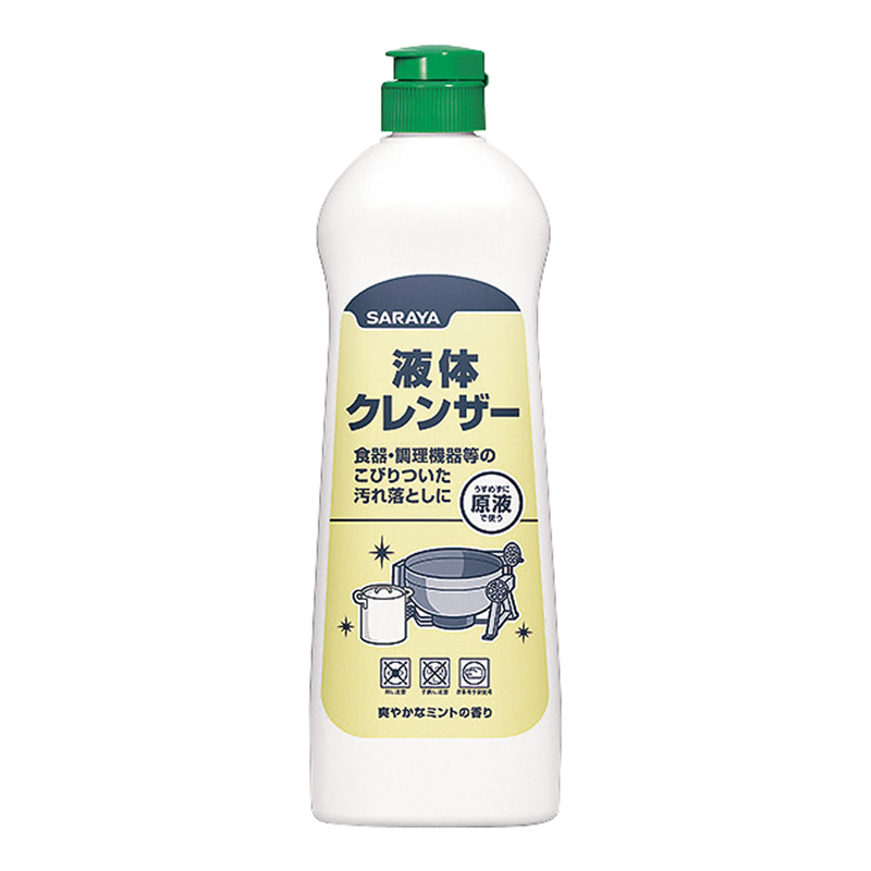 サラヤ 液体クレンザー 400g 1個(ご注文単位1個)【直送品】