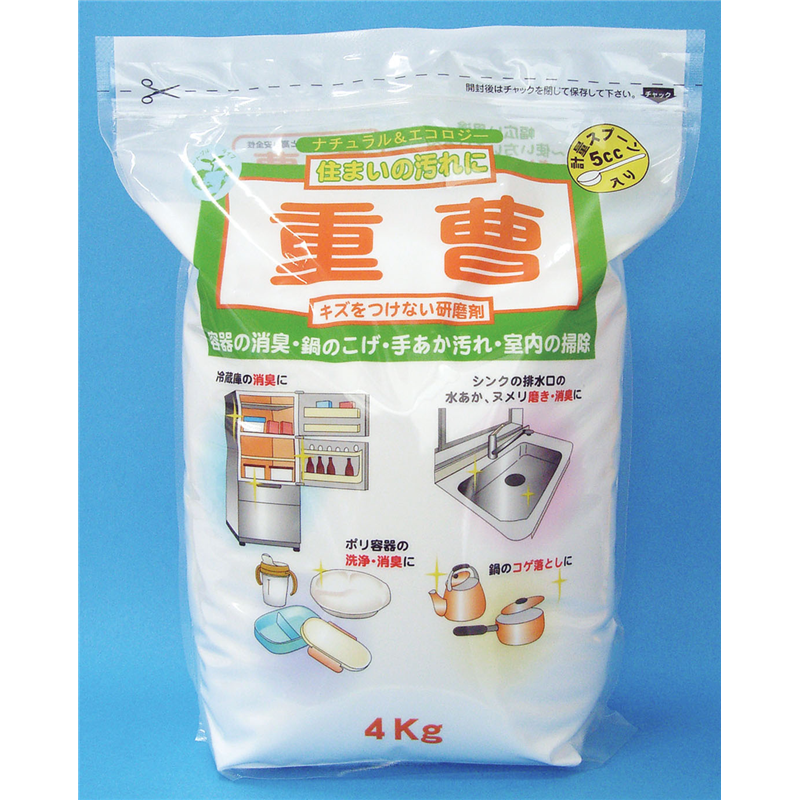 重曹 4kg 1個（ご注文単位1個）【直送品】