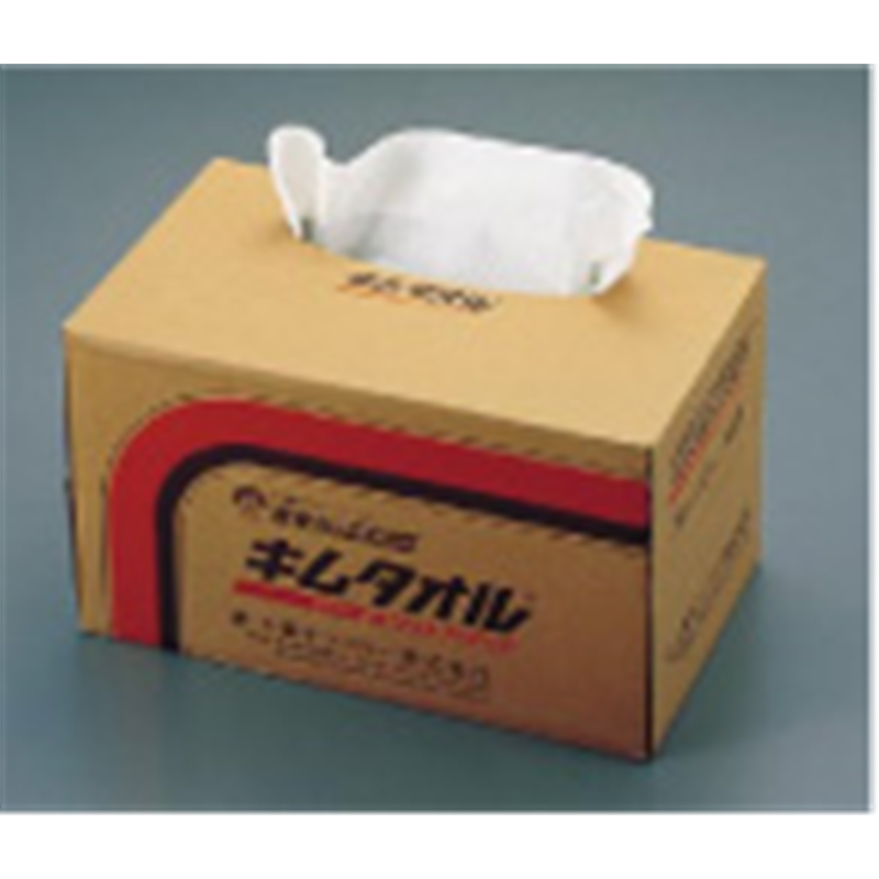 キムタオル　ワイパーホワイトポップアップ （1箱・300枚入） 1箱（ご注文単位1箱）【直送品】