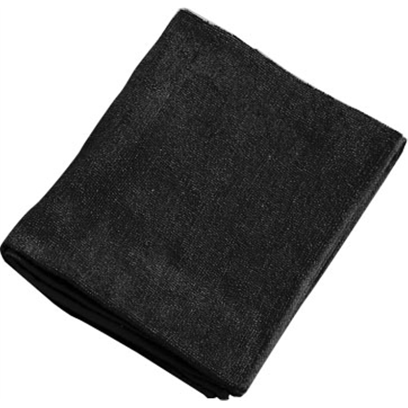 ミューファン 抗菌フェイスタオル (12枚入) 黒 1袋(ご注文単位1袋)【直送品】