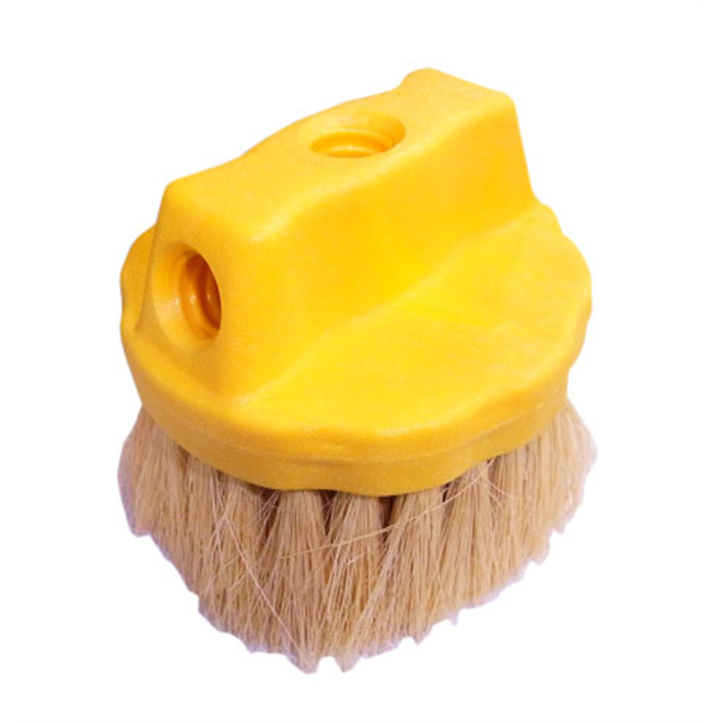 トラスト　ラウンドウォッシュブラシ 6784　イエロー 1個（ご注文単位1個）【直送品】