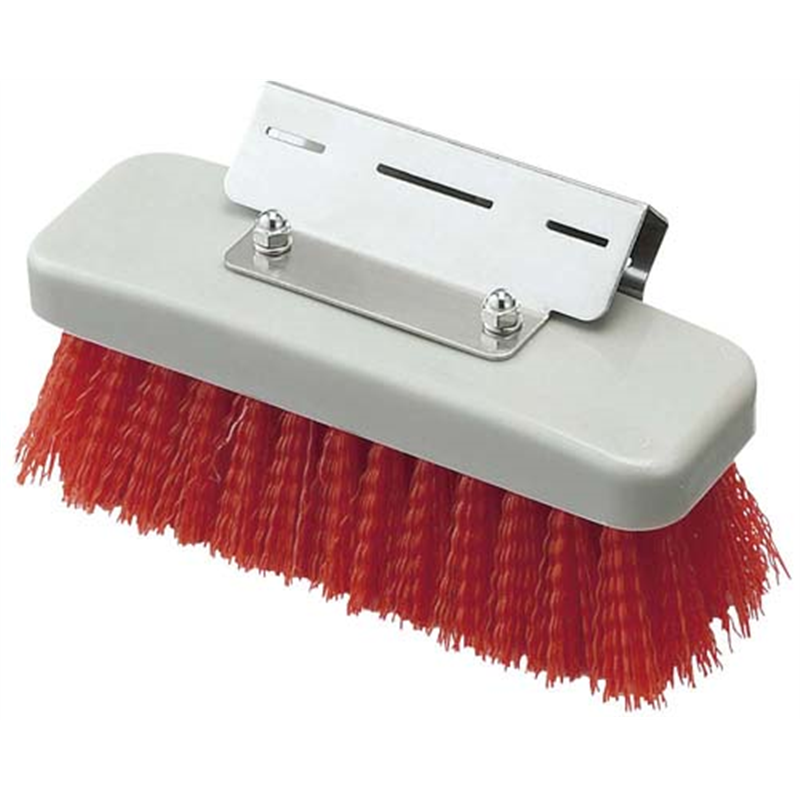 HGワンタッチデッキブラシ レッド 1袋(ご注文単位1袋)【直送品】