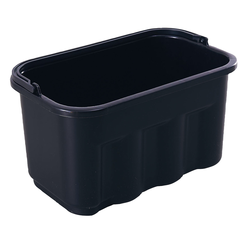 トラスト　スクエアバケット　5264 9.5L　ブラック 1個（ご注文単位1個）【直送品】