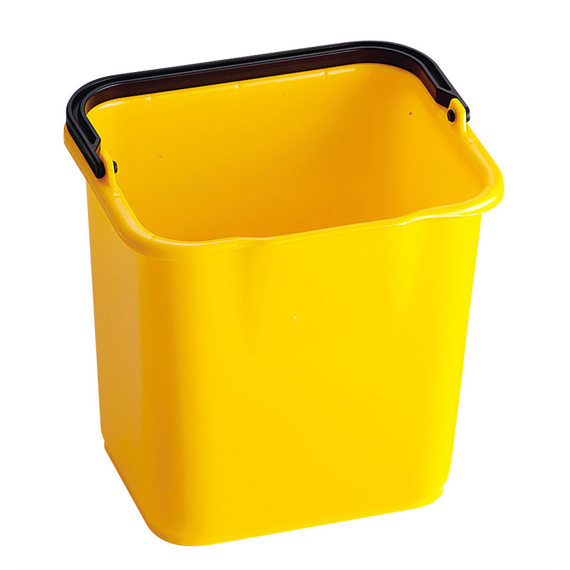 トラスト　スクエアバケット　5265 4.7L　イエロー 1個（ご注文単位1個）【直送品】