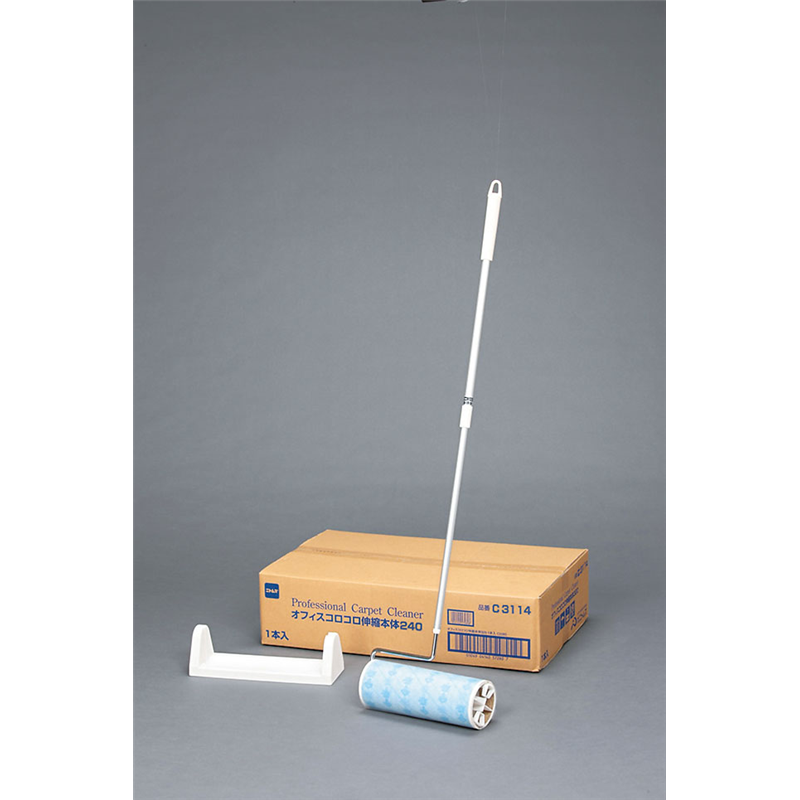 オフィスコロコロ　フロアクリン240 伸縮本体　C3114 1箱（ご注文単位1箱）【直送品】
