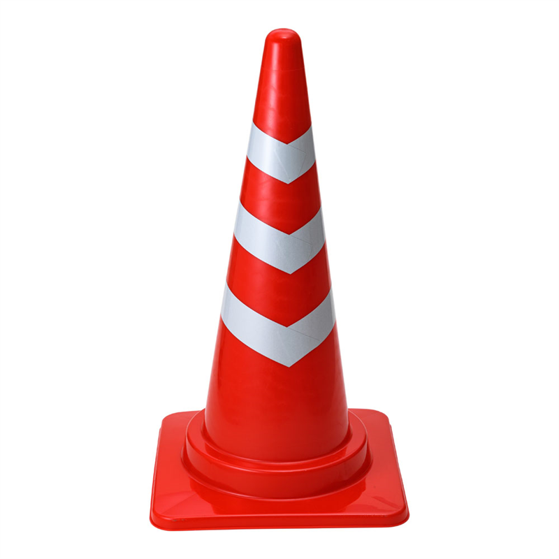 スコッチコーン レッド (白色反射テープ付) 1個(ご注文単位1個)【直送品】