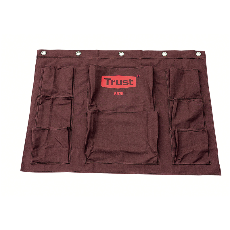 トラスト　ルームメイキングカート用 コンパートメントバッグ6979 1袋（ご注文単位1袋）【直送品】