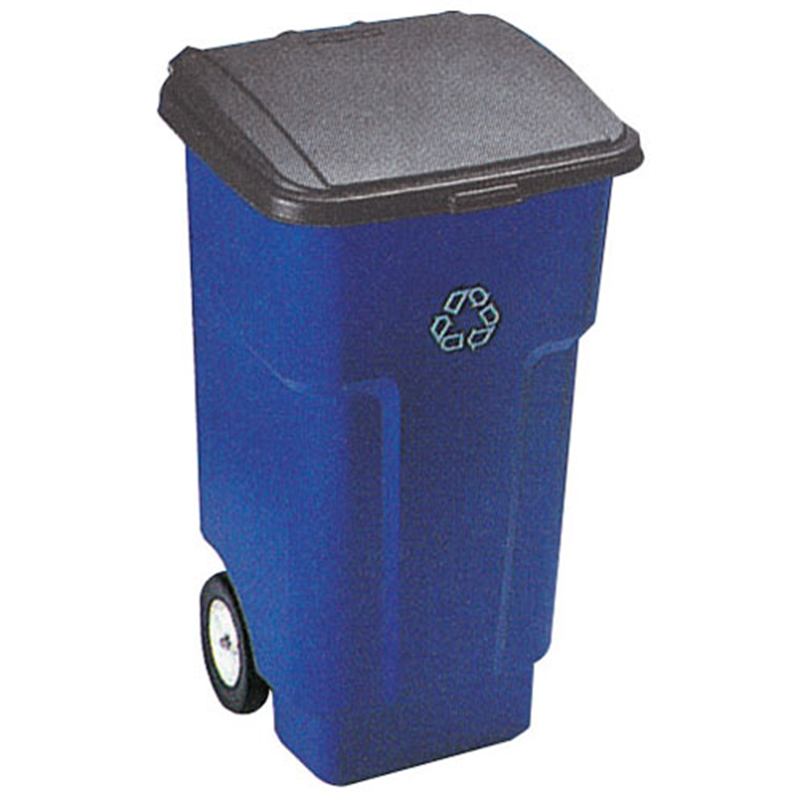 スクエア　ブルートビッグホイールコンテナ RM9W2773DBL 1箱（ご注文単位1箱）【直送品】