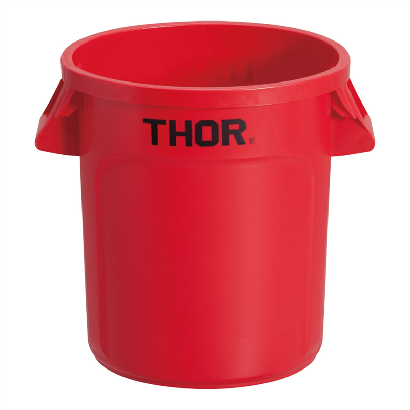 トラスト　ラウンドコンテナ 1011　38L　レッド 1個（ご注文単位1個）【直送品】
