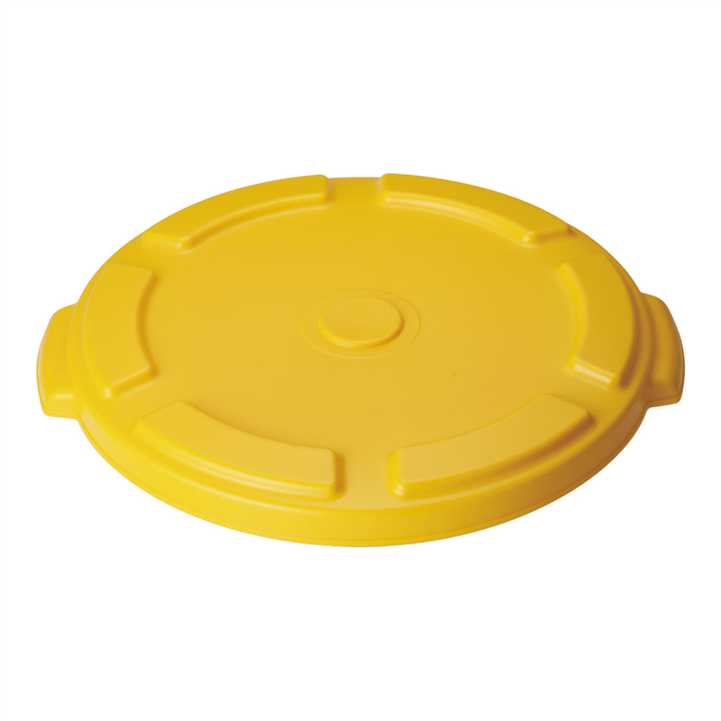 トラスト ラウンドコンテナ用蓋 1609イエロー(1009用) 1個(ご注文単位1個)【直送品】
