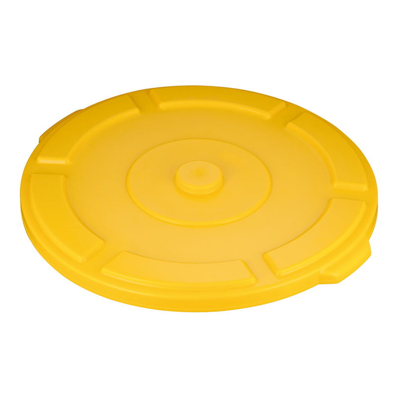 トラスト　ラウンドコンテナ用蓋 1614イエロー（1014用） 1個（ご注文単位1個）【直送品】