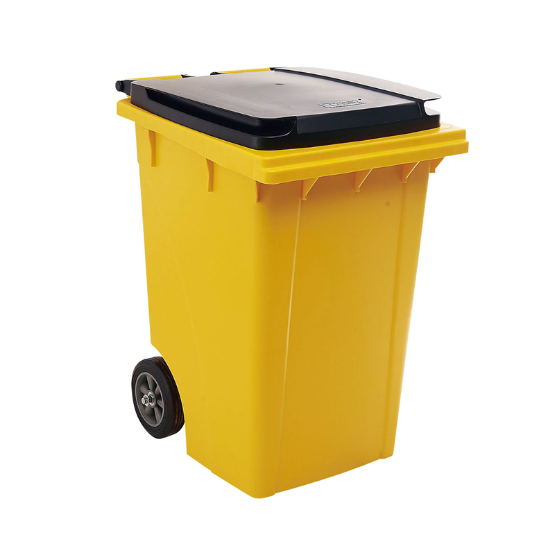 トラスト　ロールアウトコンテナ 1021　190L　イエロー 1箱（ご注文単位1箱）【直送品】