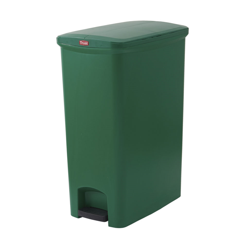 トラスト　ステップオンコンテナ　スリム （左右開き）1302　グリーン 1箱（ご注文単位1箱）【直送品】