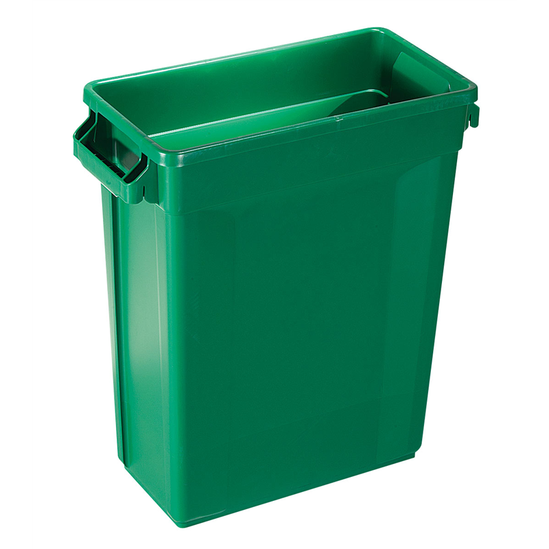 トラスト　スリムレクタングルコンテナ 1211　60L　グリーン 1個（ご注文単位1個）【直送品】
