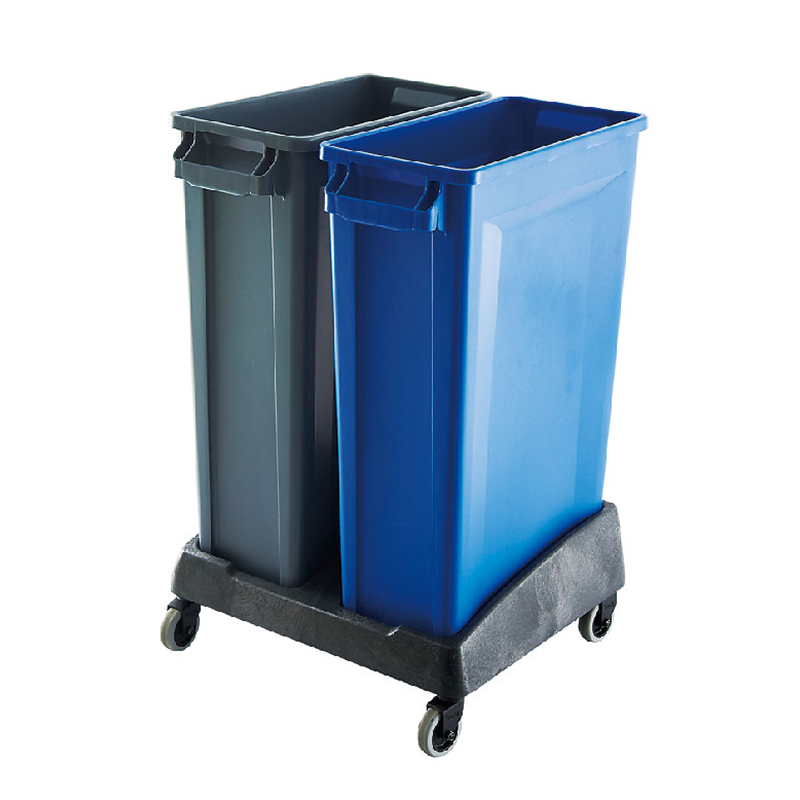 トラスト　スリムレクタングルコンテナ用 ドーリー　1815　2ヶ用 1袋（ご注文単位1袋）【直送品】