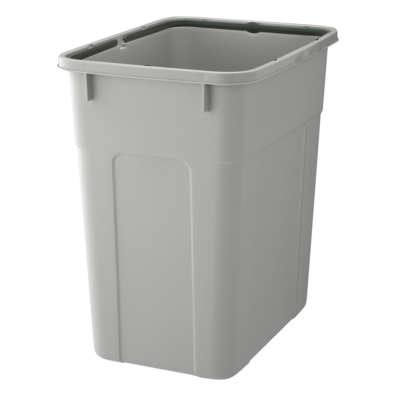ベルク　角型ペール　グレー 90D　本体 1個（ご注文単位1個）【直送品】