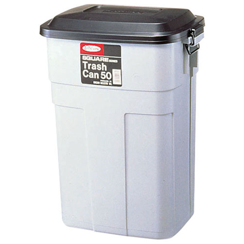 スクエアシリーズ トラッシュカン L-943 50型 1個(ご注文単位1個)【直送品】