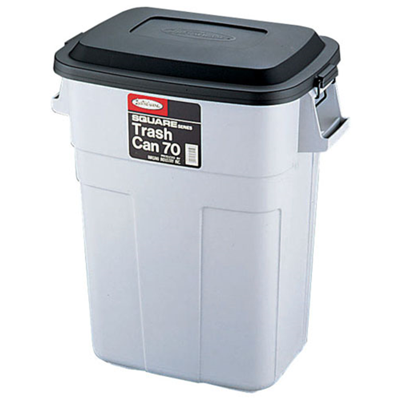 スクエアシリーズ トラッシュカン(大型) L-945 70型 1個(ご注文単位1個)【直送品】